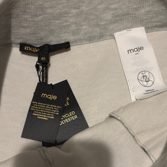 Maje Portille Joggers (Designer) wool blend! - Picture 3 of 6